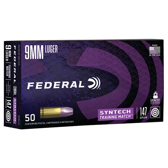 FED AMERICAN EAGLE 9MM 147GR TSJ 50/10 - Ammunition